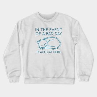 Place Cat Here Crewneck Sweatshirt